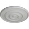 Ekena Millwork Dylar Ceiling Medallion (Fits Canopies up to 6 1/4"), Hand-Painted Frost, 30"OD x 2 1/4"P CM30DYFRF - alternate 3